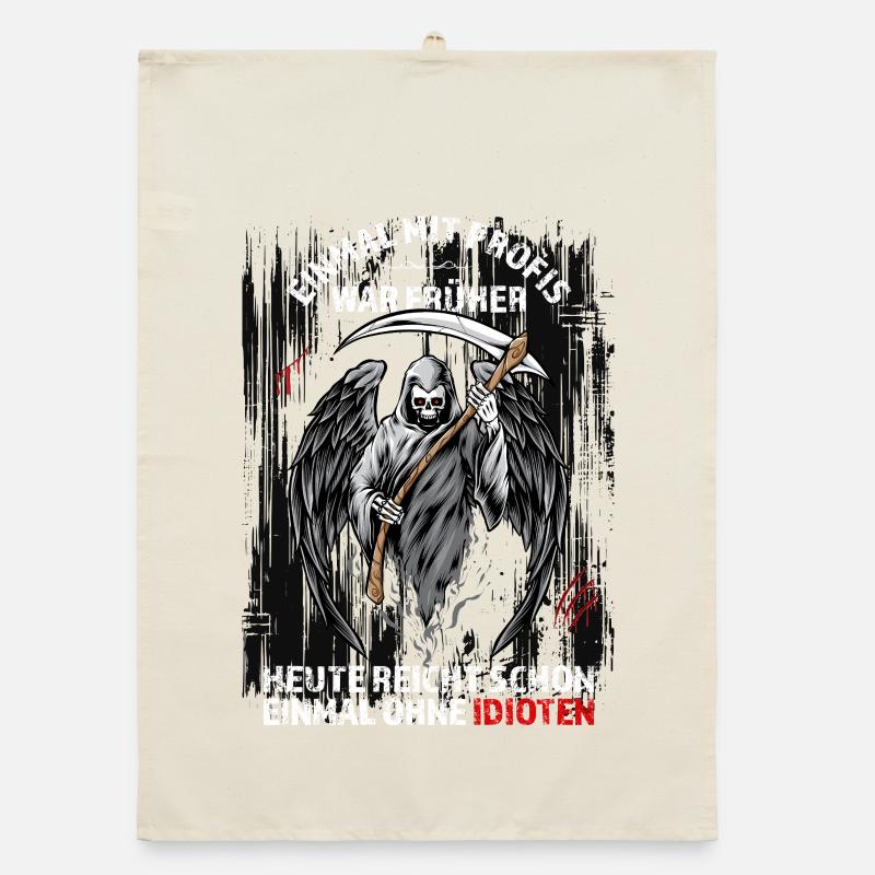 Einmal mit Profis war früher... Organic Geschirrtuch