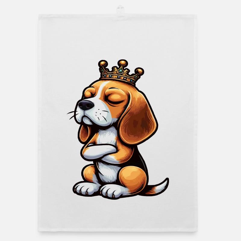 Beagle Beagle owner Beagle owner beagle dog Organic dish towel