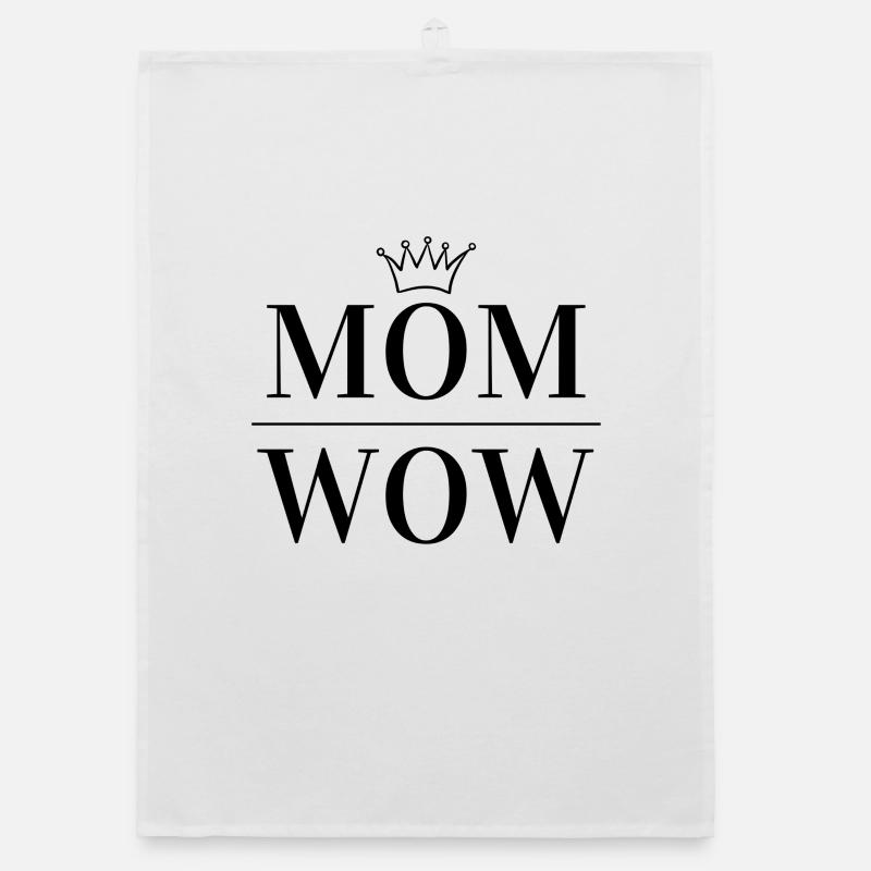 Abstract Geometry Pattern in Blue Organic dish towel