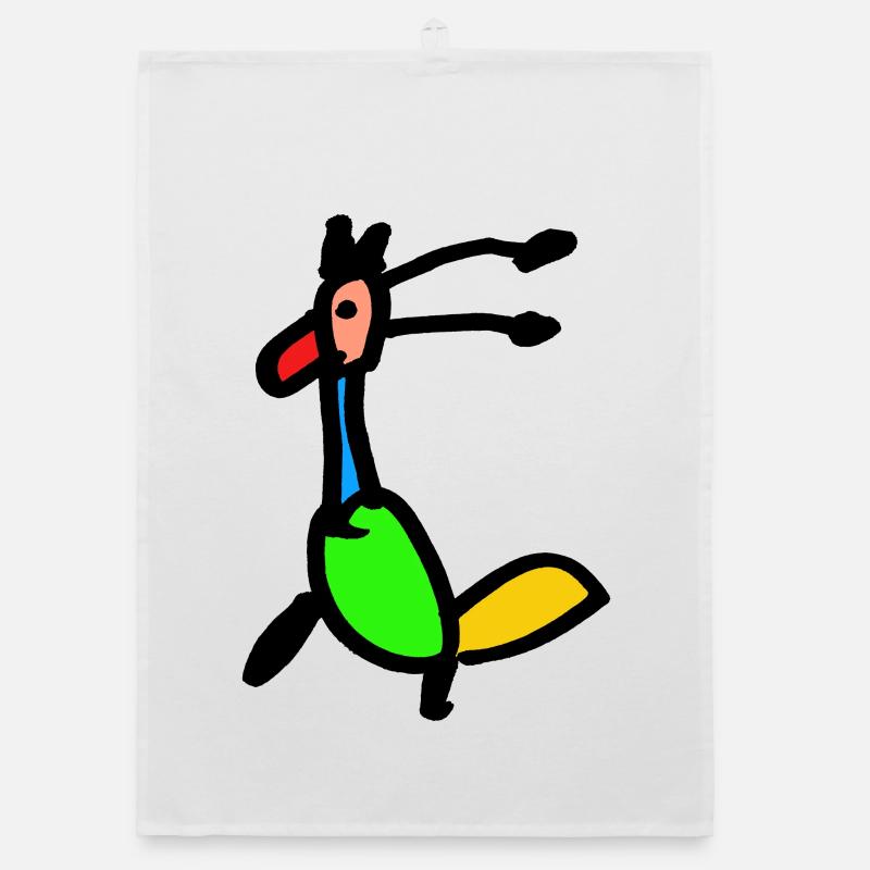 Paradiesvogel Organic Geschirrtuch