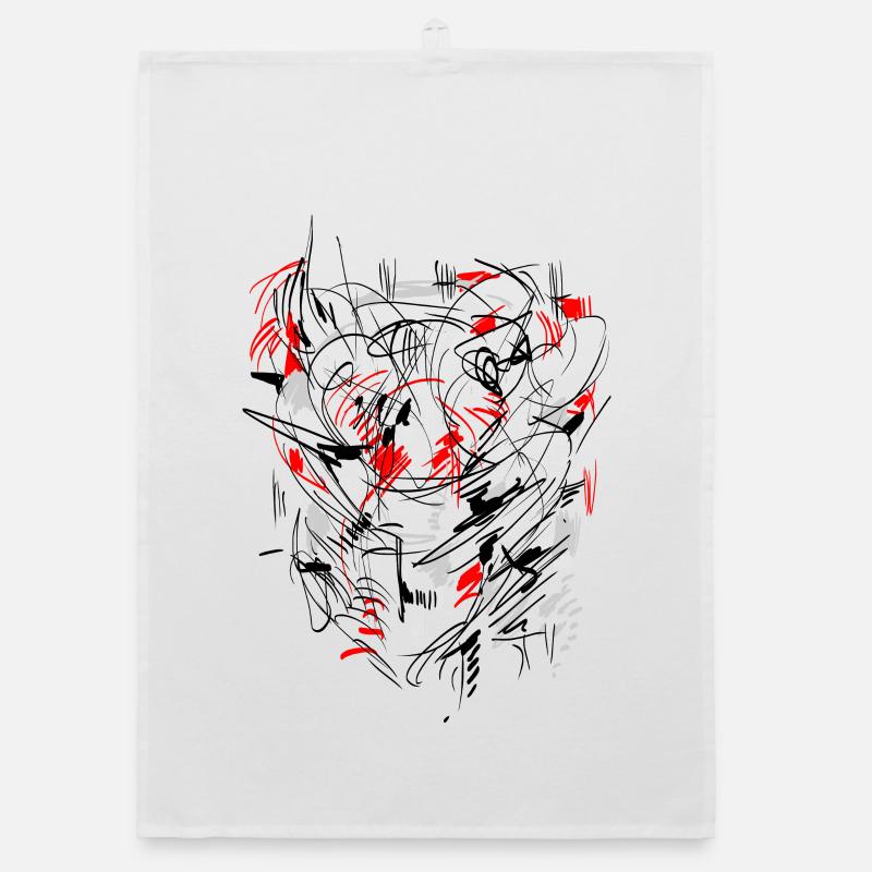 abstract Organic dish towel