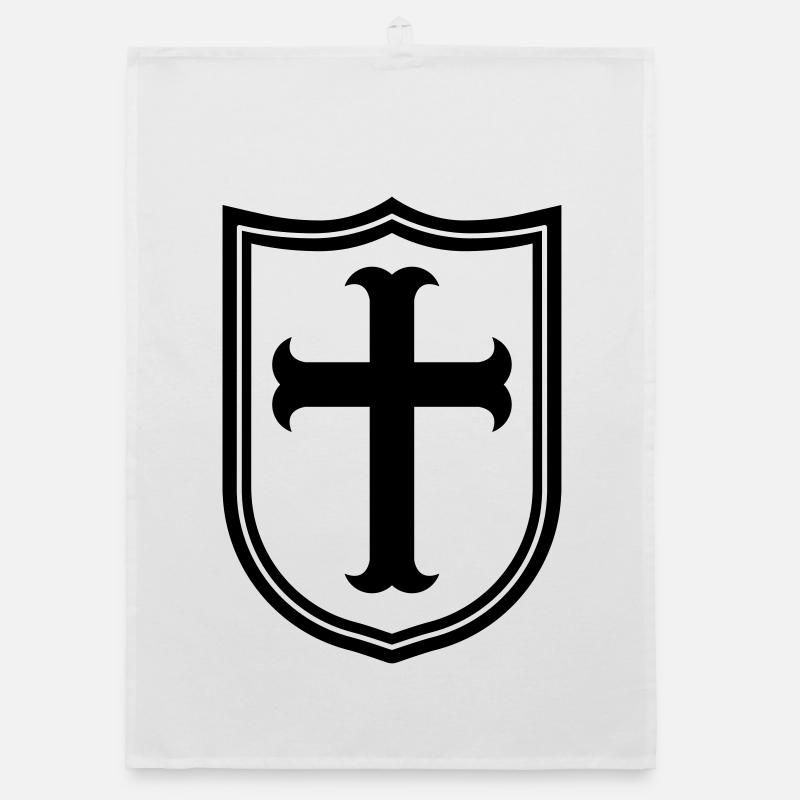 templar knight Organic dish towel