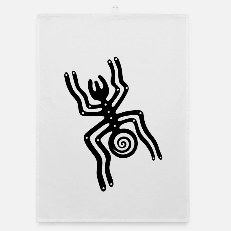 Les lignes de Nazca, l'araignée Torchon bio