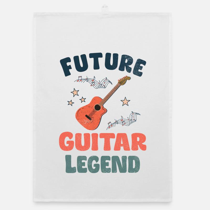 Future Guitar Legend Organic Geschirrtuch