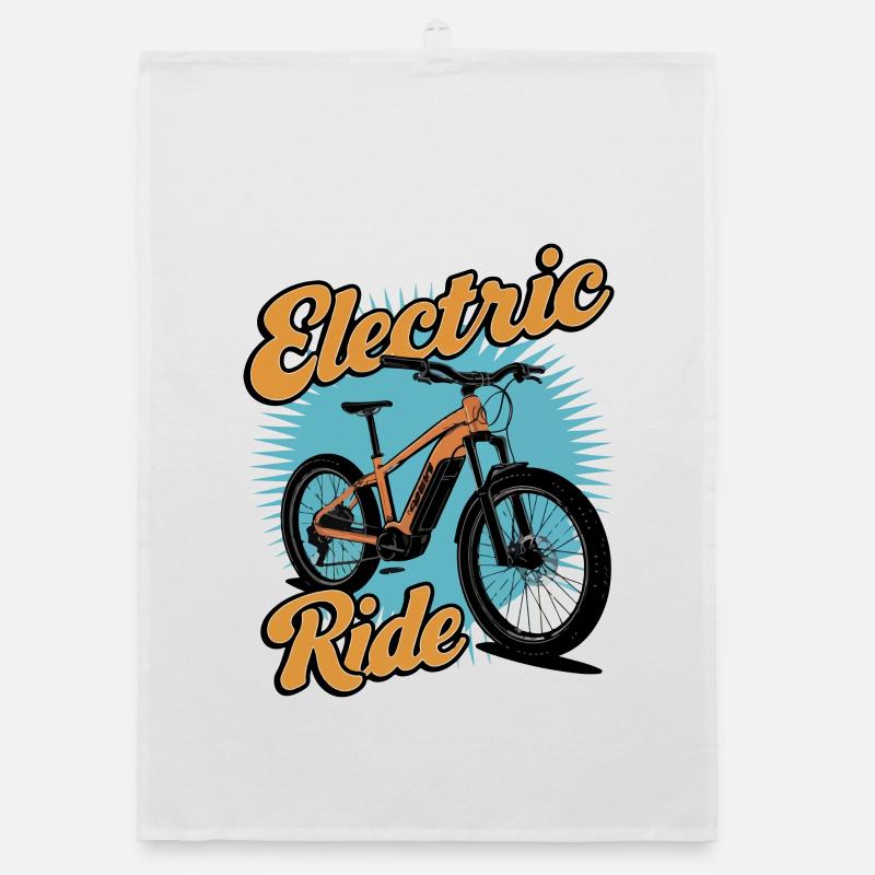 Conception d’aventure en vélo électrique Torchon bio