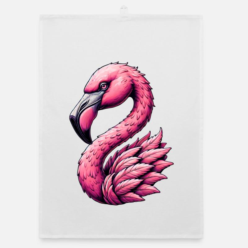 Flamingo Organic Geschirrtuch