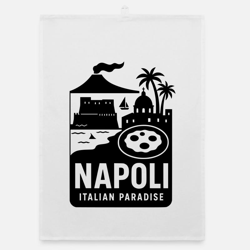 neapel napoli Organic Geschirrtuch