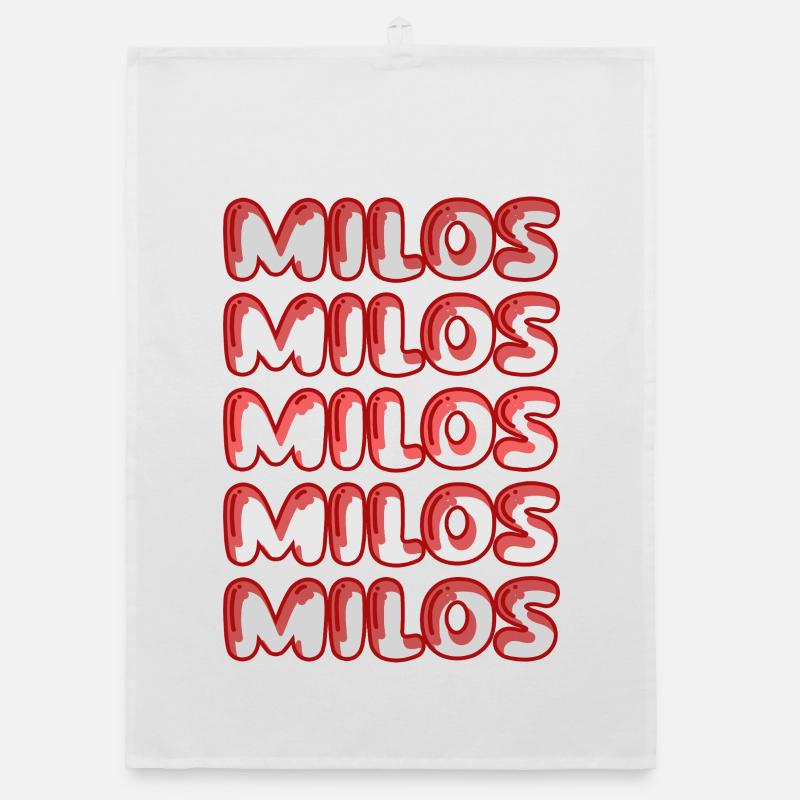 Cadeau pour Milos Torchon bio