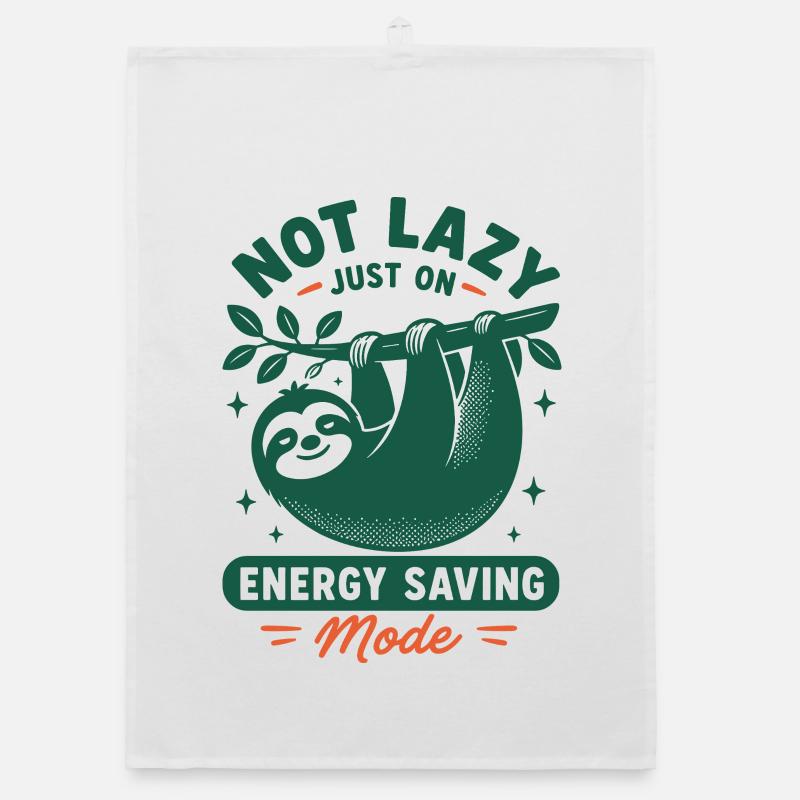Not Lazy Energy Saving Mode Organic Geschirrtuch