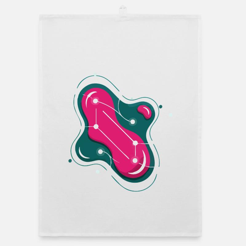 Constellation Bright Rose Organic dish towel