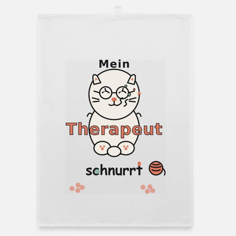 MEIN THERAPEUT SCHNURRT Organic Geschirrtuch