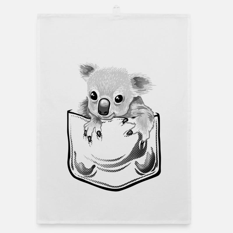 Koala pochette Torchon bio