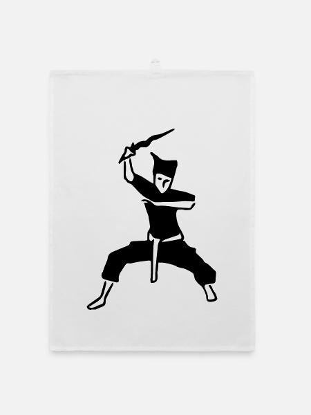 Silat - Organic Geschirrtuch - Weiß - Vorne