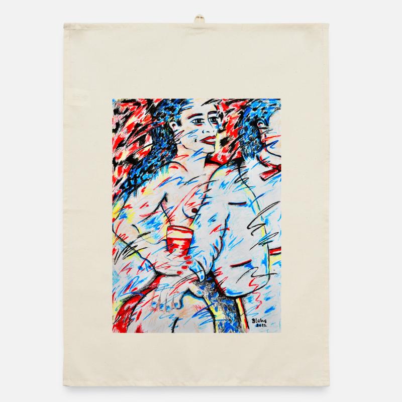 Escort Mädchen Organic Geschirrtuch