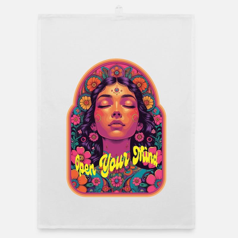 Open Your Mind Psytrance Kandi Bloom Torchon bio