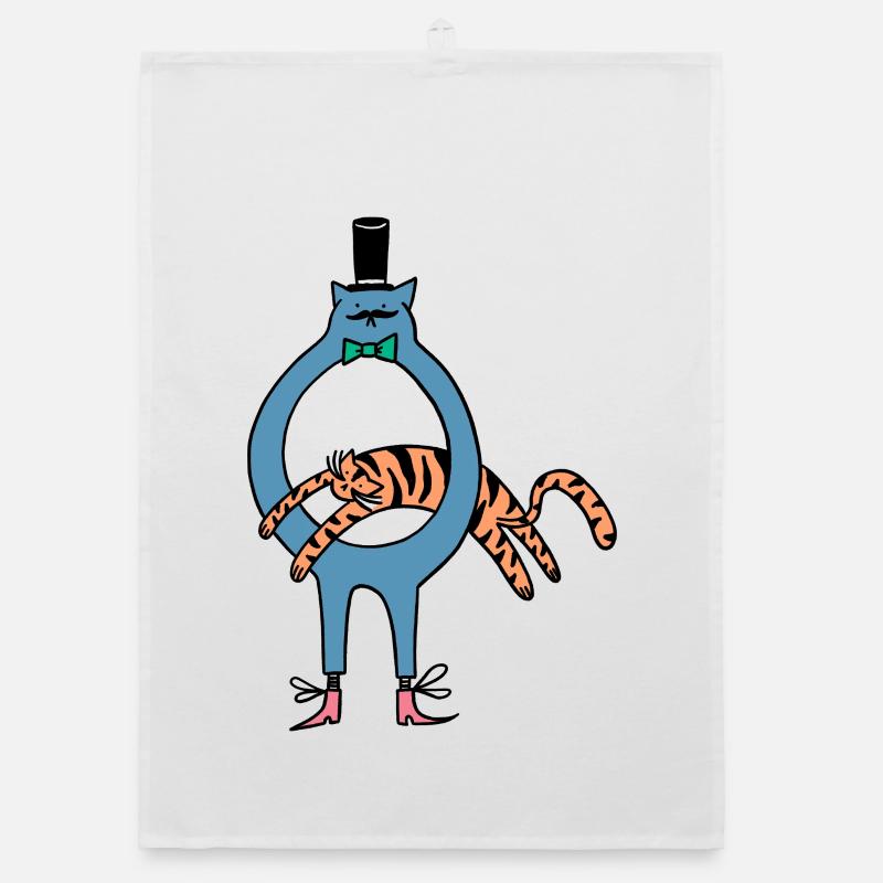 Tiger_Jump Organic dish towel