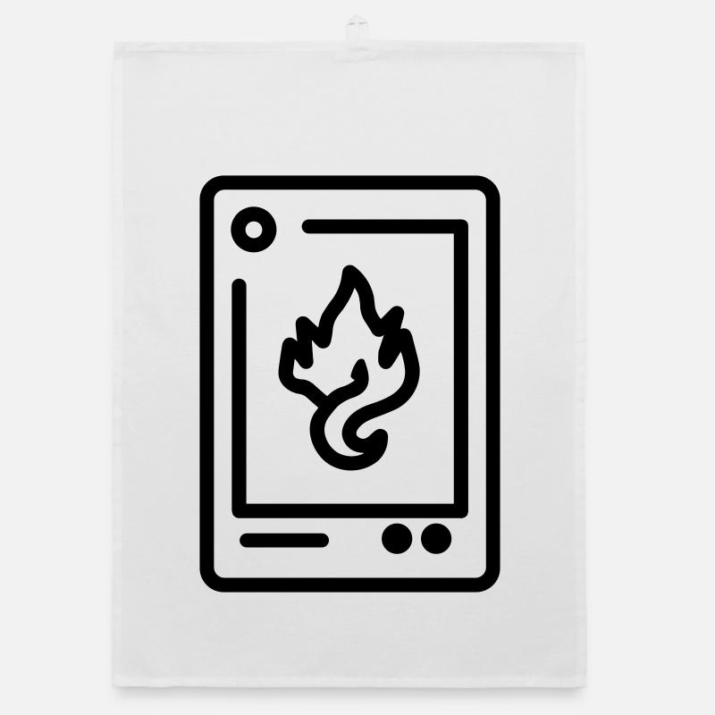 Collector's Card Organic dish towel