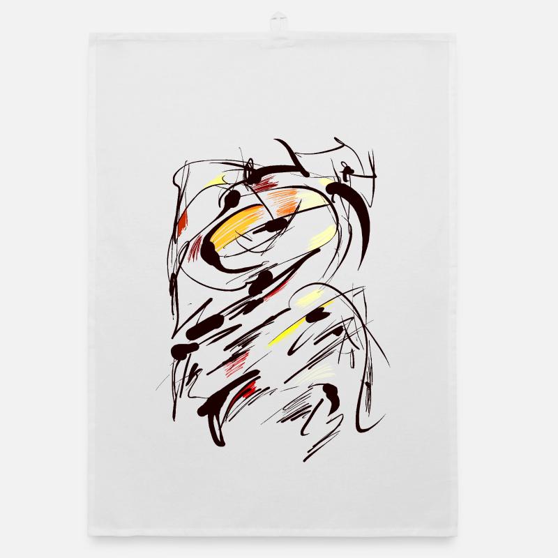 abstrakt Organic Geschirrtuch