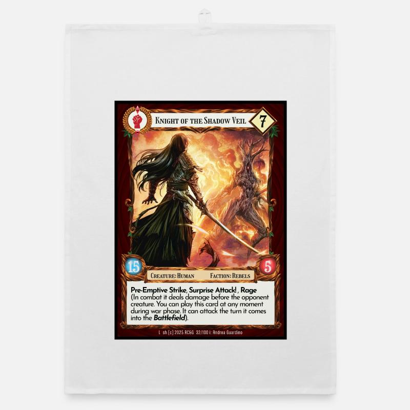 Shadow Veil Organic dish towel