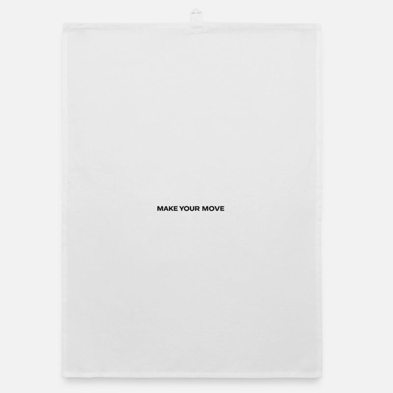 Make Your Move Organic dish towel