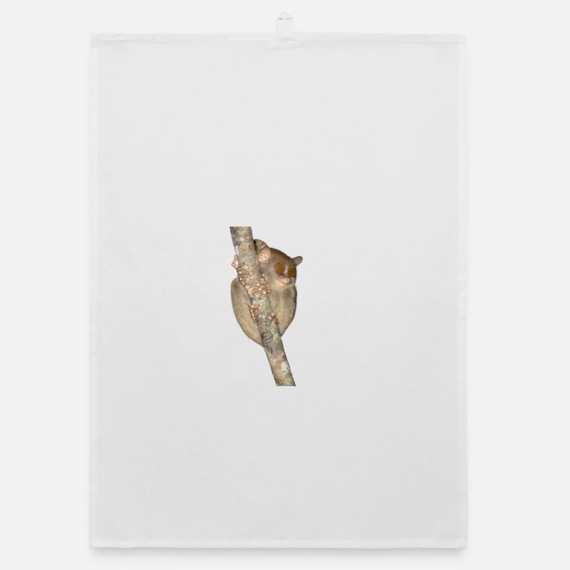 Nächtlicher Kletterer Primat Organic Geschirrtuch