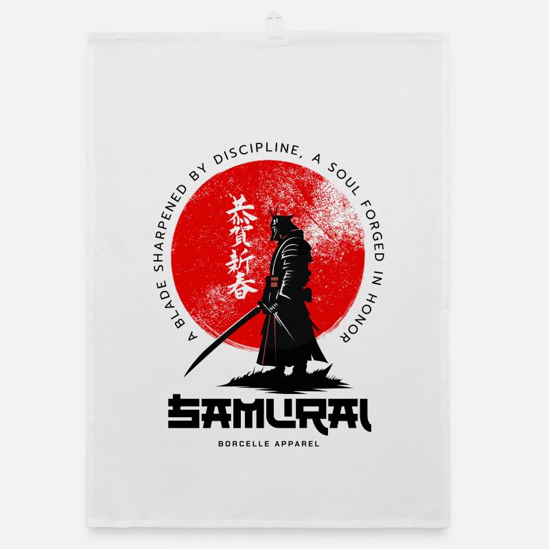 Cercle de lune samouraï Torchon bio