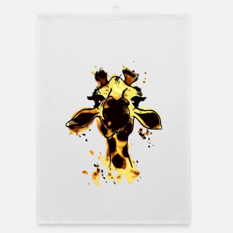 Giraffe Organic dish towel