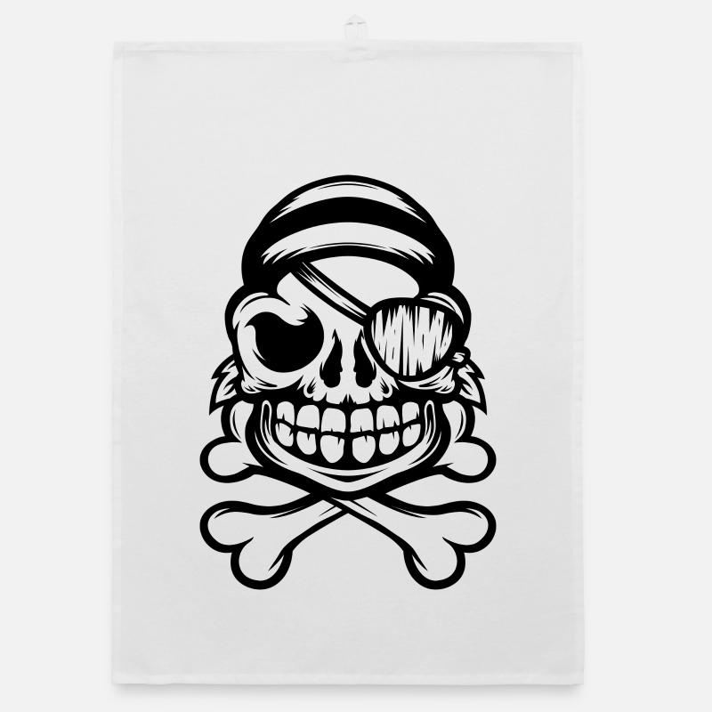 Jolly Pirate Organic dish towel