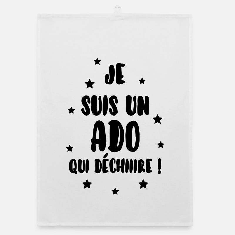 adolescent / enfant / ado / adolescente Torchon bio