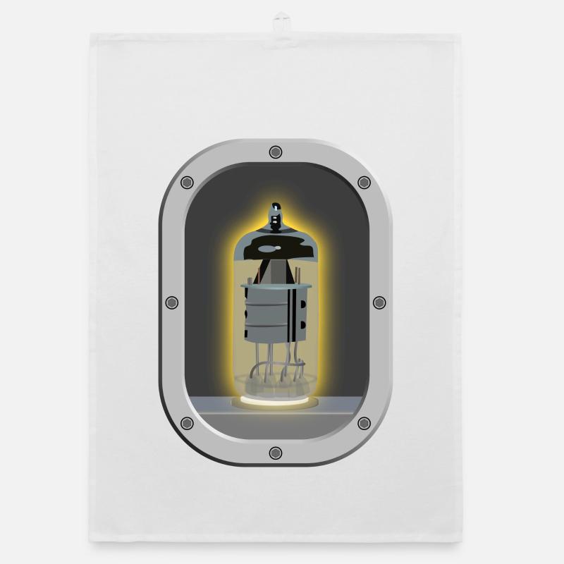 Röhre hinter Schauglas Organic Geschirrtuch