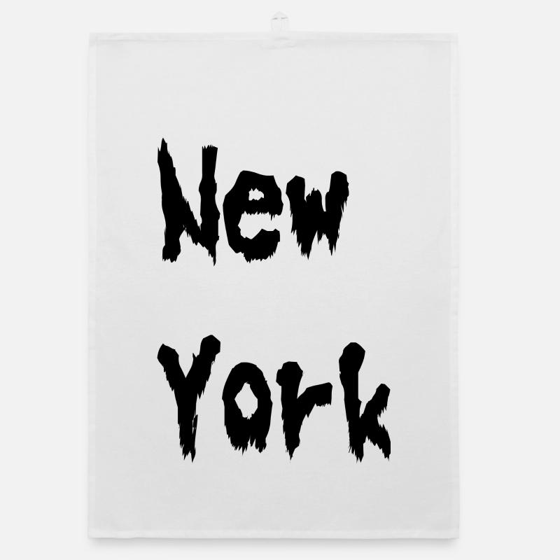New York New York utilise les États-Unis Torchon bio