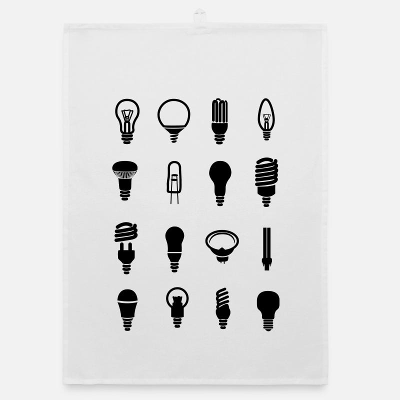 Light bulb Organic dish towel