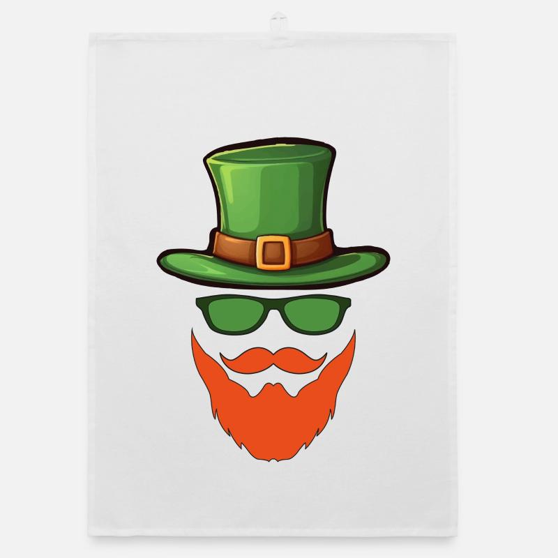 Fête de la Saint-Patrick Torchon bio