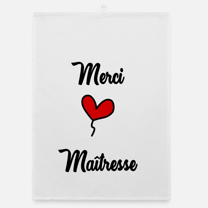 MERCI. MAÎTRESSE Torchon bio