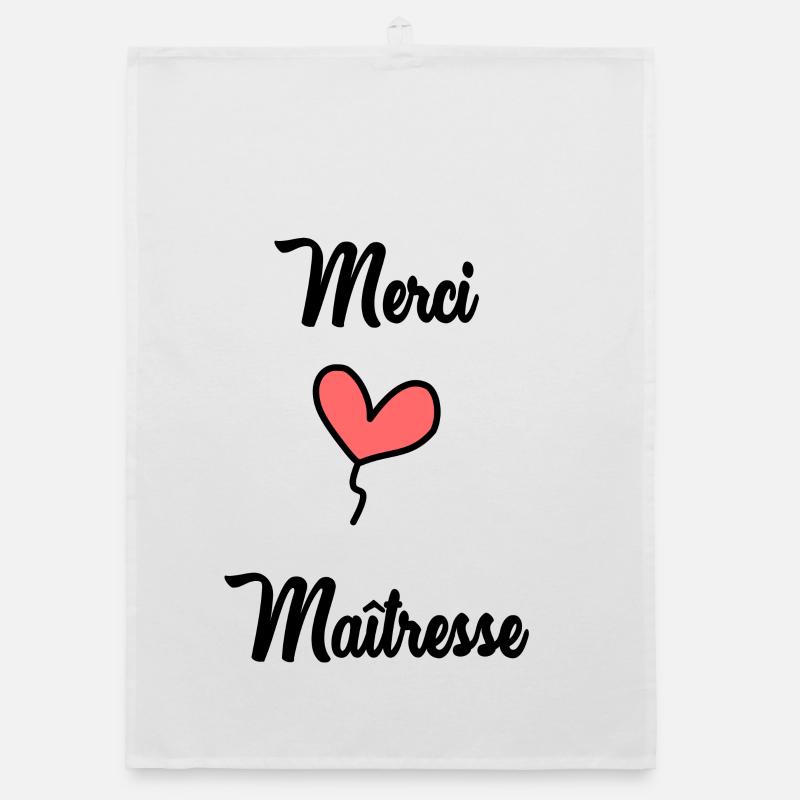 MERCI MAÎTRESSE Torchon bio