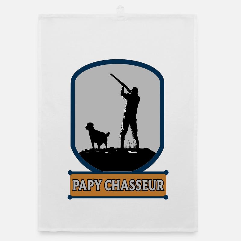Papy chasseur Torchon bio