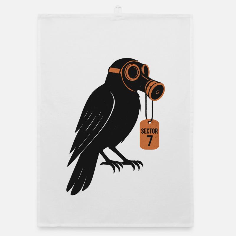 Underground Corbeau Secteur 7 Torchon bio