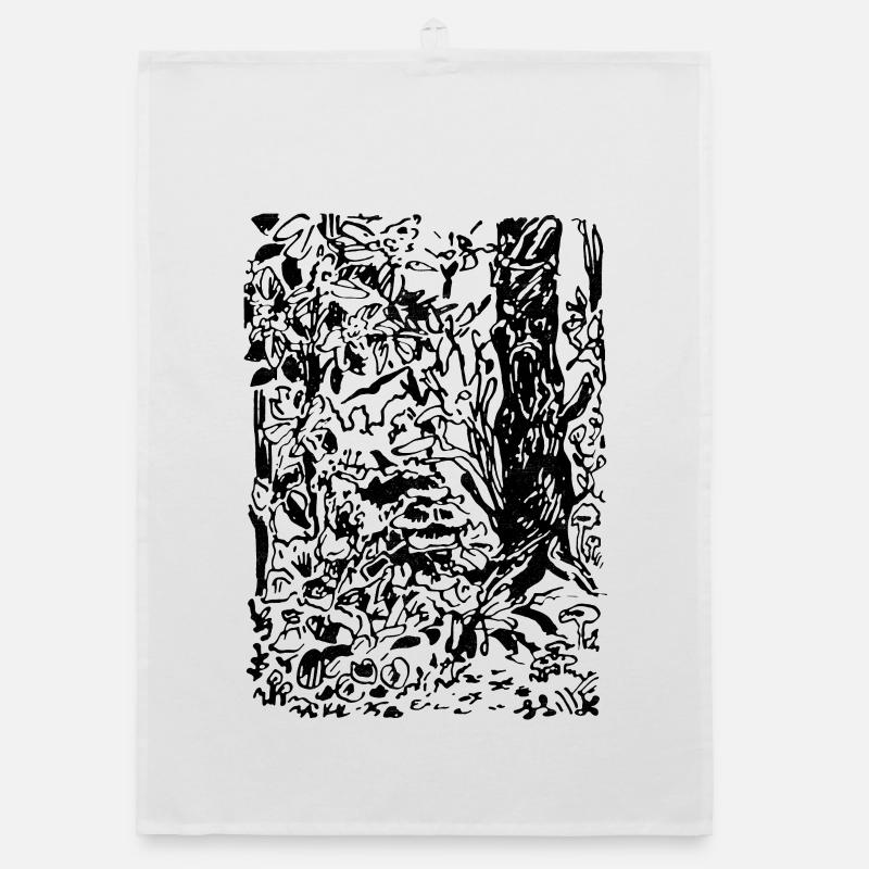 FORÊT ENCHANTÉE Torchon bio