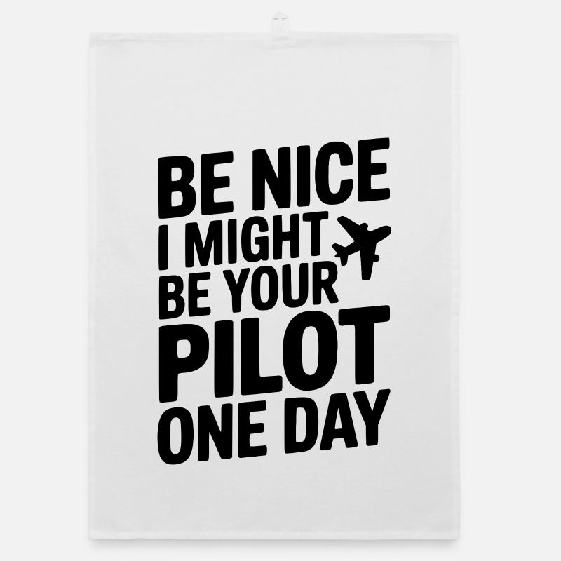 Sei nett, vielleicht werde ich eines Tages dein Pilot Organic Geschirrtuch