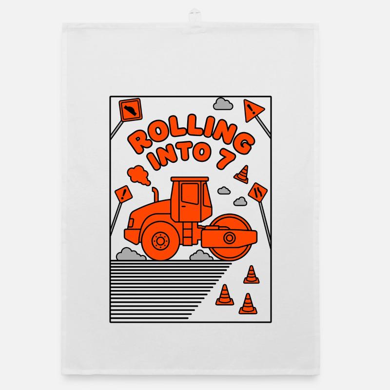 Rouler vers 7 Rouleaux compresseurs Torchon bio