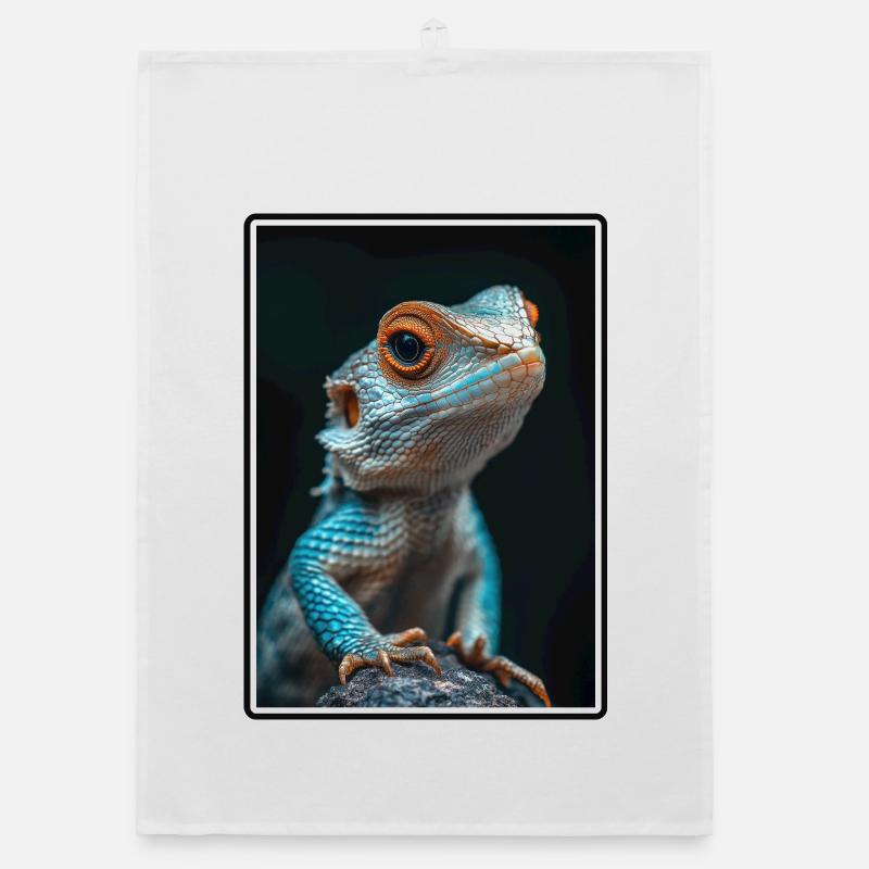 Lizards Lizard Organic dish towel