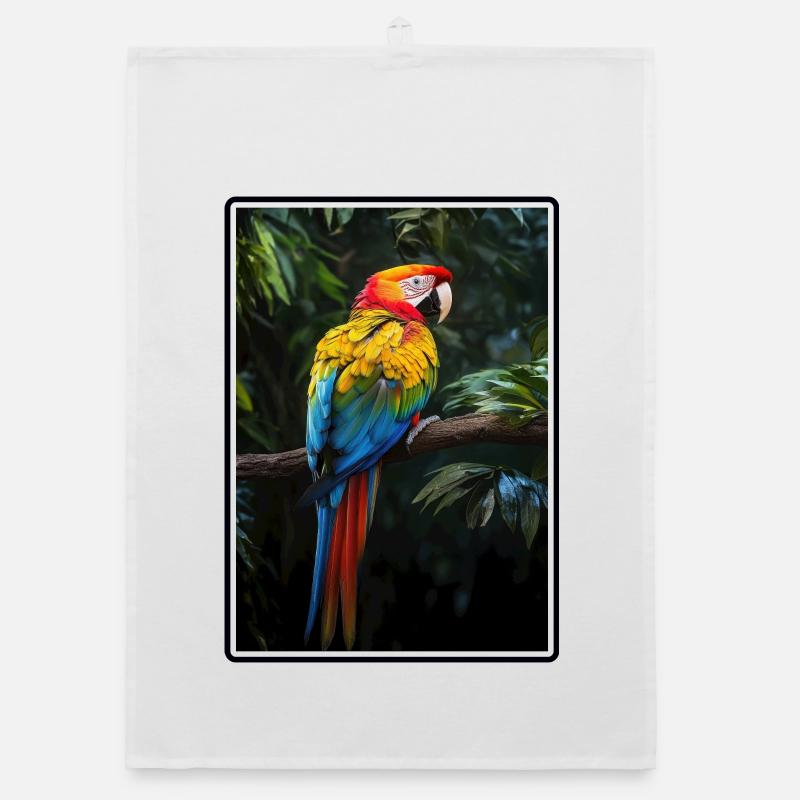 Macaw's Era Organic dish towel