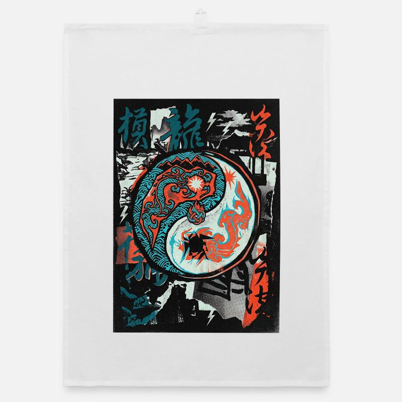 Yin et Yang cool Torchon bio