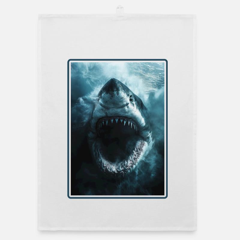 Megalodons Megalodon Organic Geschirrtuch