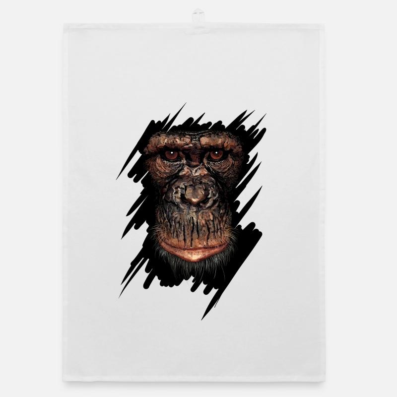 Affe Organic Geschirrtuch