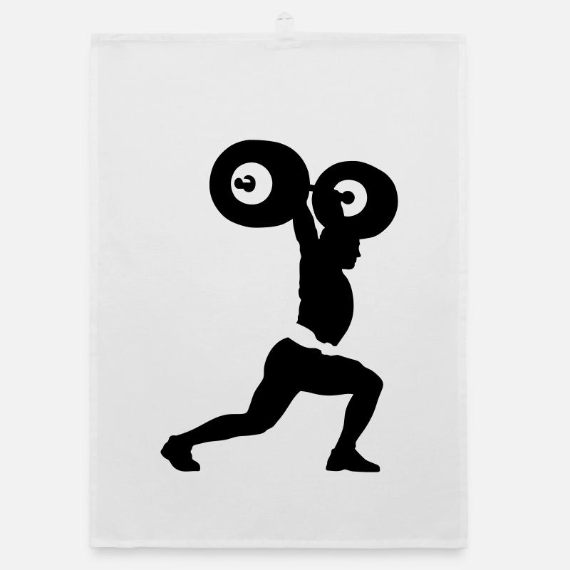 Gewichtheber Organic Geschirrtuch