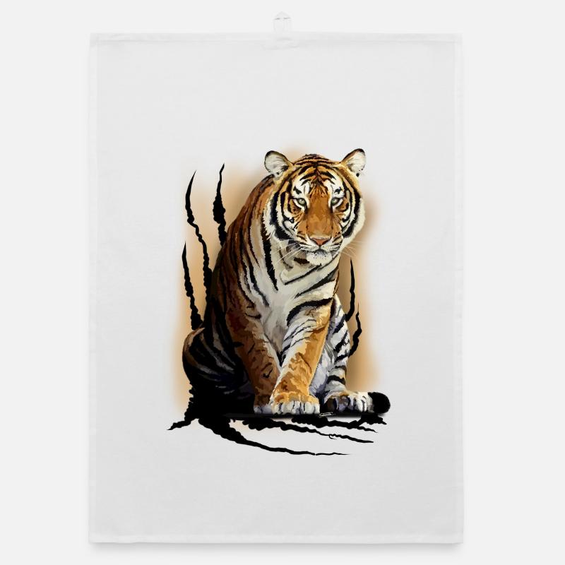 tiger Organic dish towel