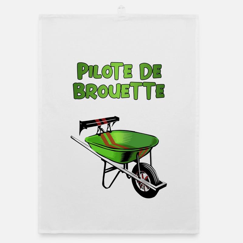 pilote de brouette Torchon bio