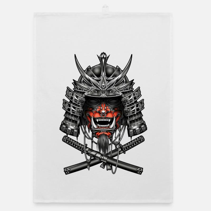 Samurai, Kämpfer Organic Geschirrtuch