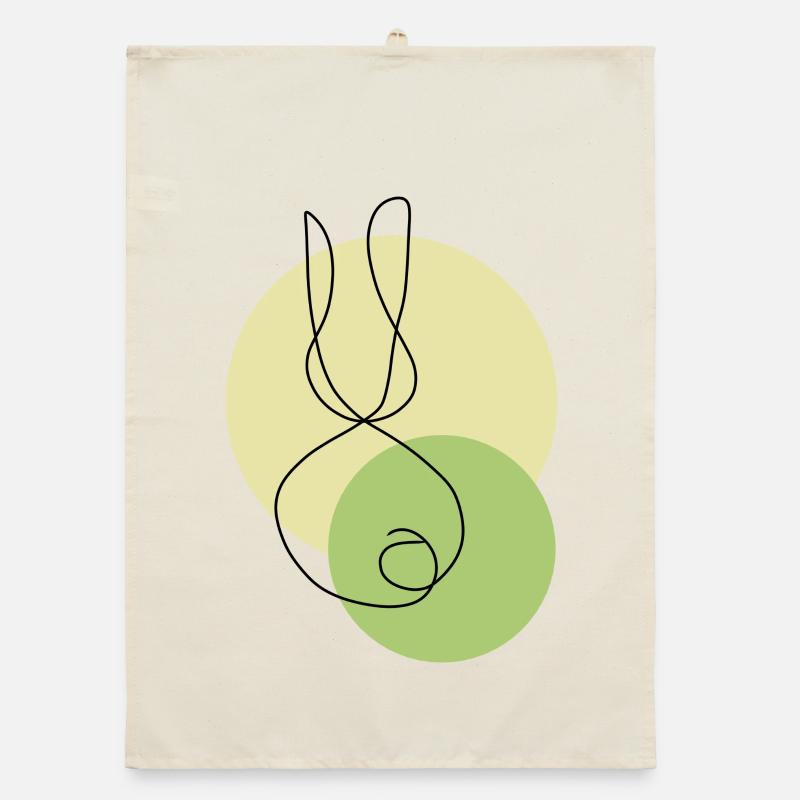 lineart Organic dish towel